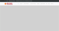 Desktop Screenshot of hotsolarsolutions.com